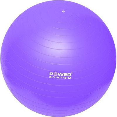 М'яч для фітнесу та гімнастики POWER SYSTEM PS-4011 55 cm Purple (PS-4011_55cm_Purple)