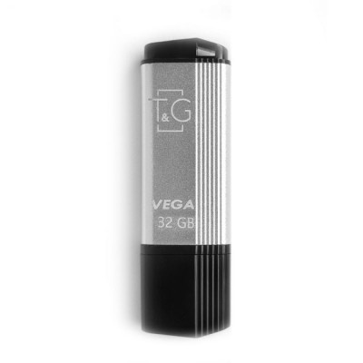 Флеш пам'ять T&G USB 2.0 32GB Vega 121 Steel