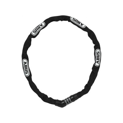 Велозамок ABUS 4804C/75 Steel-O-Chain Black (716171)