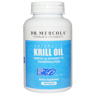 Олія криля арктичного Krill Oil Dr. Mercola 180 капсул (15642)