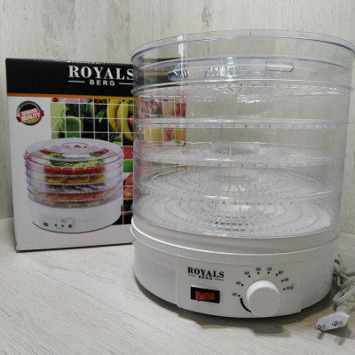 Сушарка для овочів та фруктів Royals Berg електрична 800W