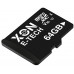 Карта пам'яті XON microSDXC 64GB Class 30 V30 UHS-II/U3 + SD adapter (MCSX3064BA)