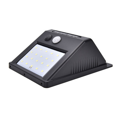 Вуличний LED ліхтар Solar Motion Sensor Light На сонячній батареї з датчиком руху 20 Led (200587)