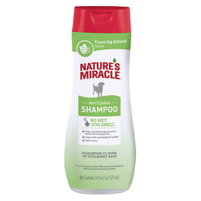 Шампунь для собак Nature's Miracle Whitening Flowerin Almond Shampoo 473 мл