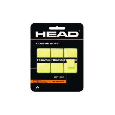 Обмотки HEAD XtremeSoft Overgrips 3 шт Yellow (8317135)