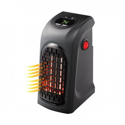 Портативний обігрівач Rovus Handy Heater + Пульт Чорний (258725)