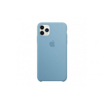 Чохол силіконовий soft-touch RCI Silicone Case для iPhone 11 Pro Max Cornflower