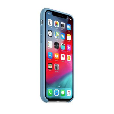 Чохол силіконовий soft-touch RCI Silicone Case для iPhone 11 Pro Max Cornflower