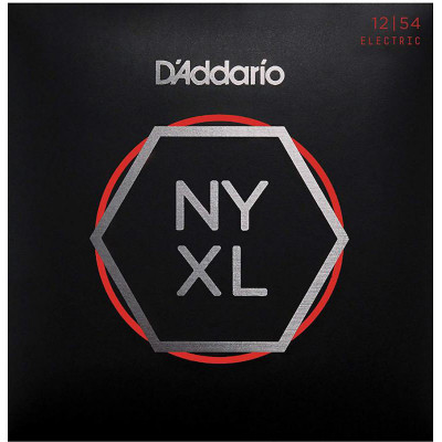 Струни для електрогітари 6 шт D'Addario NYXL1254 Nickel Wound Heavy Electric Guitar Strings 12/54