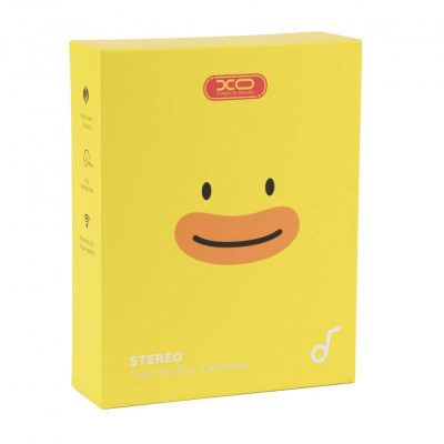 Бездротові навушники XO G6 TWS Type C Bluetooth V5.1 35/400mAh 5h Yellow