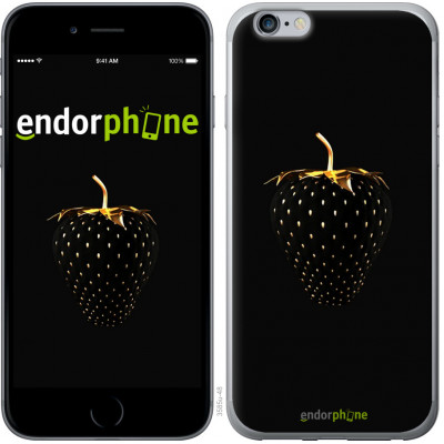 Силіконовий чохол Endorphone на iPhone 6 Plus Чорна полуниця (3585u-48-26985)