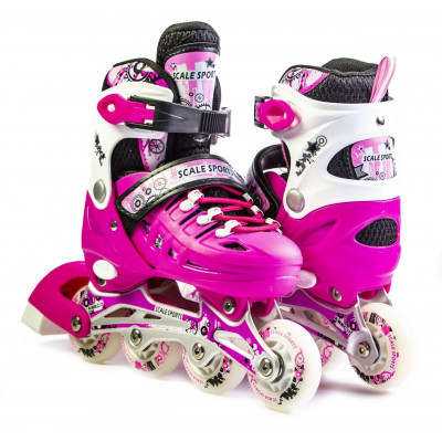 Роликові ковзани Scale Sports 34-37 Pink (1516215648-M)