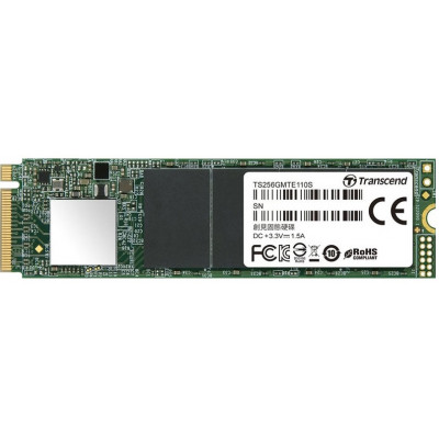 SSD накопичувач Transcend MTE110S 256GB NVMe M.2 3D TLC (TS256GMTE110S) (6467803)