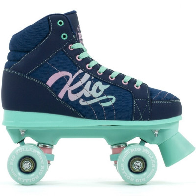 Дитячі роликові коньки Rio Roller Lumina 35.5 Navy-green