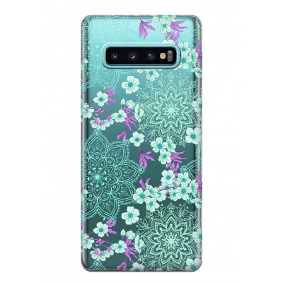 Чохол iSwag для Samsung Galaxy S10 Plus Квіткова мандала (H466)