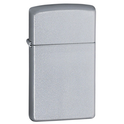 Запальничка ZIPPO вузька SLIM SATIN CHROME (1605)