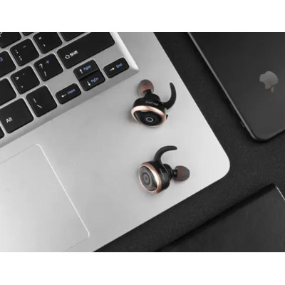 Бездротові навушники Bluetooth Awei T1 Twins Earphones Black (008540)