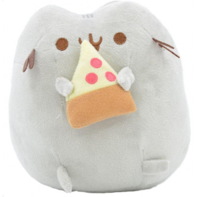 М'яка іграшка кіт зі шматочком піци 2Life Pusheen cat Сірий (n-646)