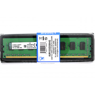 Оперативна пам'ять Kingston DDR3-1333 4096MB PC3-10600 (KVR1333D3N9/4G)