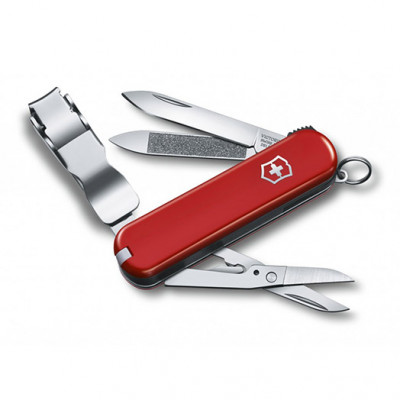 Швейцарський ніж Victorinox NailClip 580 Червоний (0.6463)