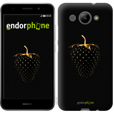 Пластиковий чохол Endorphone на Huawei Y3 2017 Чорна полуниця (3585m-991-26985)