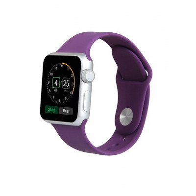 Ремінець Sport Band для Apple Watch 42/44mm силіконовийsize(s) ARM Series 5 4 3 2 1 Purple