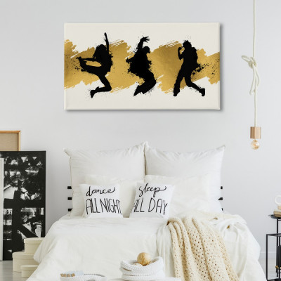 Картина Gold Dance Malevich Store 30x60 см (K0024)