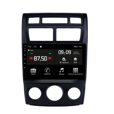 Штатна магнітола Torssen Kia Sportage 2 05-09 conditioneer F9464 4G Carplay DSP