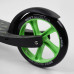 Самокат двоколісний Best Scooter з PU колесами, 1 амортизатором Black/Green (99666)