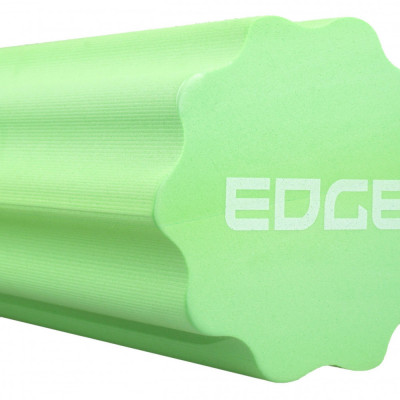 Масажний ролик профільований Edge YOGA Roller EVA RO3-45 45*15 см Зелений