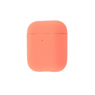 Силіконовий чохол для Airpods 1/2 ARM тонкий Papaya (4355papaya)