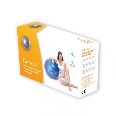 Фітбол - Qmed ABS Gym Ball 85 см Сірий