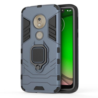 Чохол Ring Armor для Motorola Moto G7 Play Blue (arbc6924)