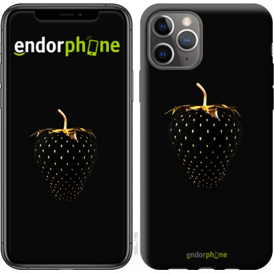 Силіконовий чохол Endorphone на iPhone 11 Pro Чорна полуниця (3585u-1788-26985)