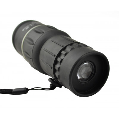 Монокуляр Bushnell 16x52 з подвійним фокусуванням + чохол Чорний (hub_np2_1298)