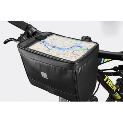 Велосумка під смартфон Sahoo 112049 Handlebar Bag 2L Black (6920636792831)