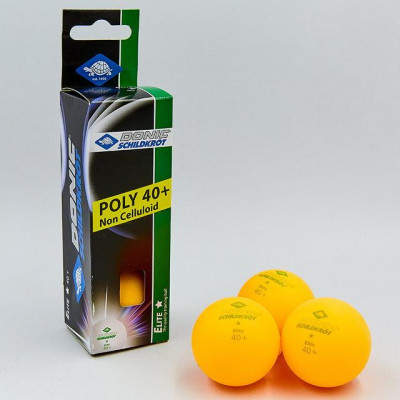 М'яки Donic Elite 1 Orange 3pcs (hub_UeuX80579)