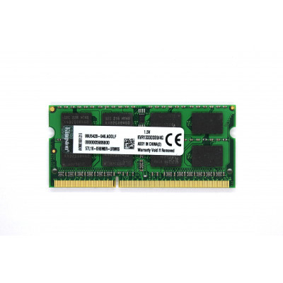 Оперативна пам'ять Kingston SODIMM DDR3-1333 4096MB PC3-10600 (KVR1333D3S9/4G)