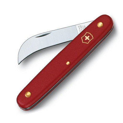 Садовий складаний ніж Victorinox 100 мм Червоний (3.9060)