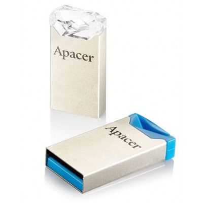 Flash Drive Apacer AH111 64GB (AP64GAH111CR-1) Crystal (6417208)