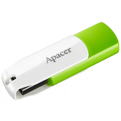 Flash Drive Apacer AH335 64GB (AP64GAH335G-1) Green/White (6375259)