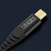 Кабель синхронізації Topk USB (TK42C-VER2) MicroUSB 2m 3A Black (3871-10817)