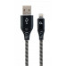 Кабель Cablexpert USB 2.0 A - Lightning 1м Чорний (CC-USB2B-AMLM-1M-BW)