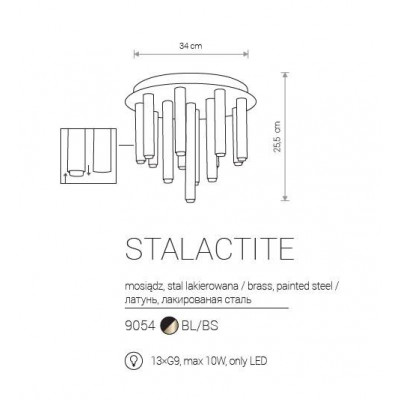 Люстра Nowodvorski STALACTITE 9054