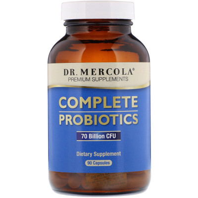 Пробіотики для розщеплення лактози Complete Probiotics Dr. Mercola 90 капсул (15634)