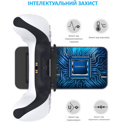 Подвійна зарядна док-станція DOBE для PlayStation 5 (PS5) DualSense (TP5-0505)