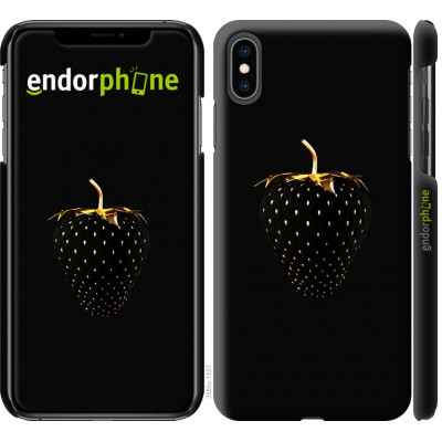 Пластиковий чохол Endorphone на iPhone XS Max Чорна полуниця (3585t-1557-26985)