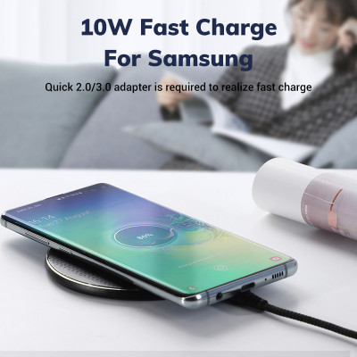 Бездротовий зарядний пристрій Topk Wireless Charger B01W Black (4129546871)