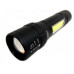 Ліхтар ручний Police BL-T6-19 (T6+COB) zoom + microUSB + 3 режими