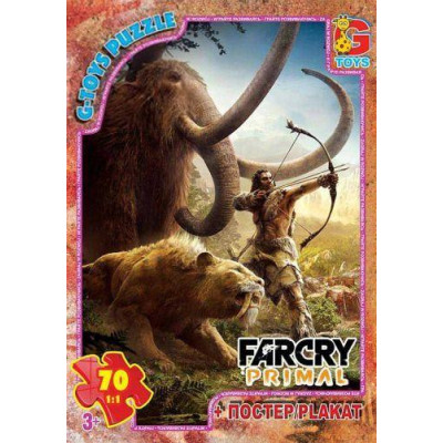 Пазли G-Toys Far Cry: Primal, 70 елементів FCP01